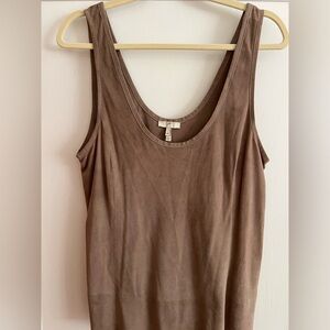 Joie Leather Top size M